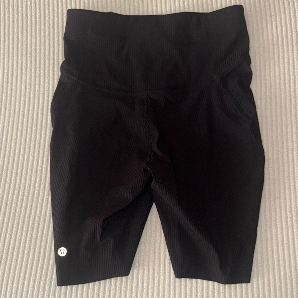 lululemon athletica Black Bike Shorts
